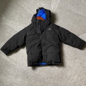 Boys North Face winter jacket